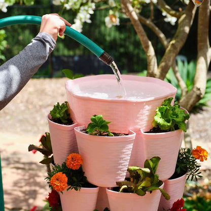 GreenStalk 7-Tier Vertical Planter Basketweave