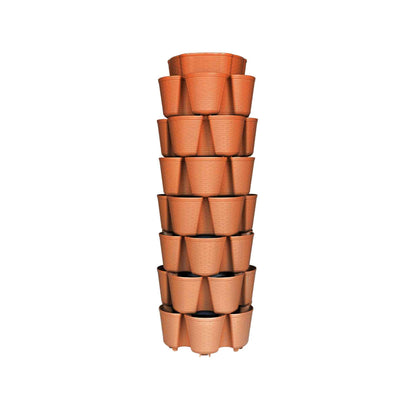 GreenStalk 7-Tier Vertical Planter Basketweave