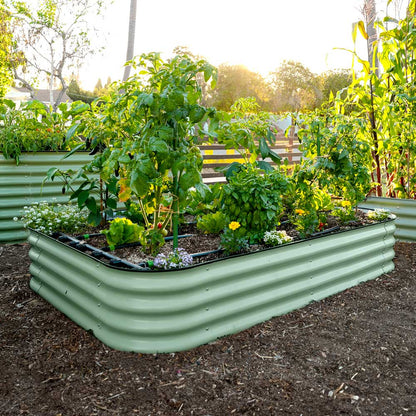 Medium Modular Metal Raised Garden Bed - 15 Tall