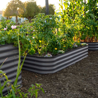 Medium Modular Metal Raised Garden Bed - 15 Tall